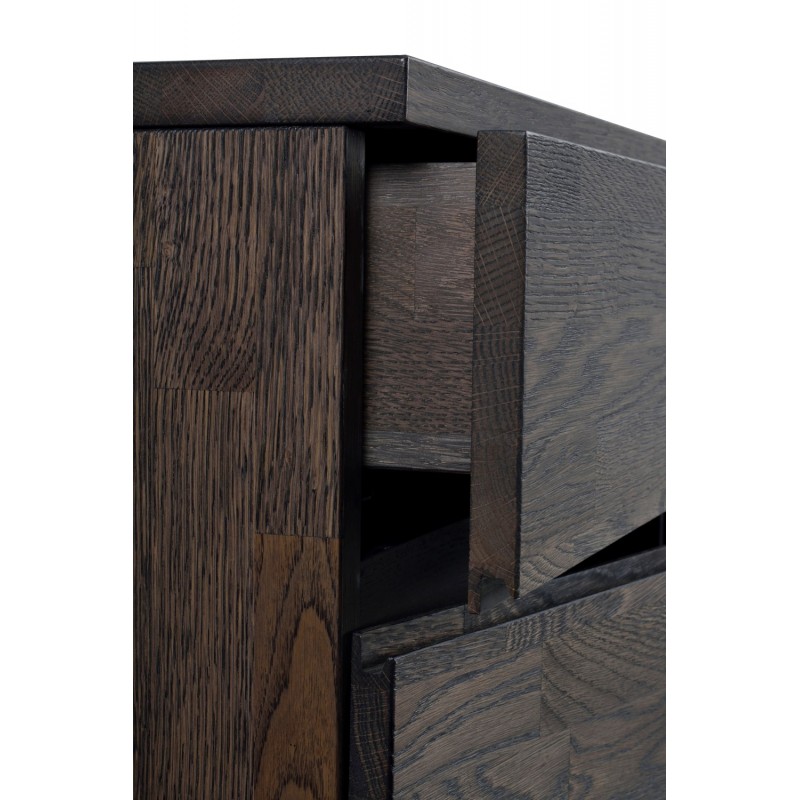 RO FRED SIDEBOARD DARK BROWN/BLACK